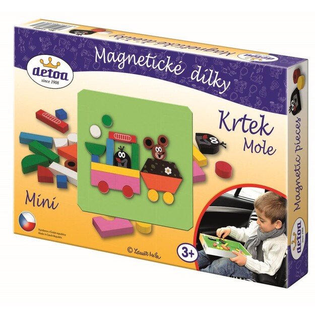 the magnetic pieces - Mole mini 2