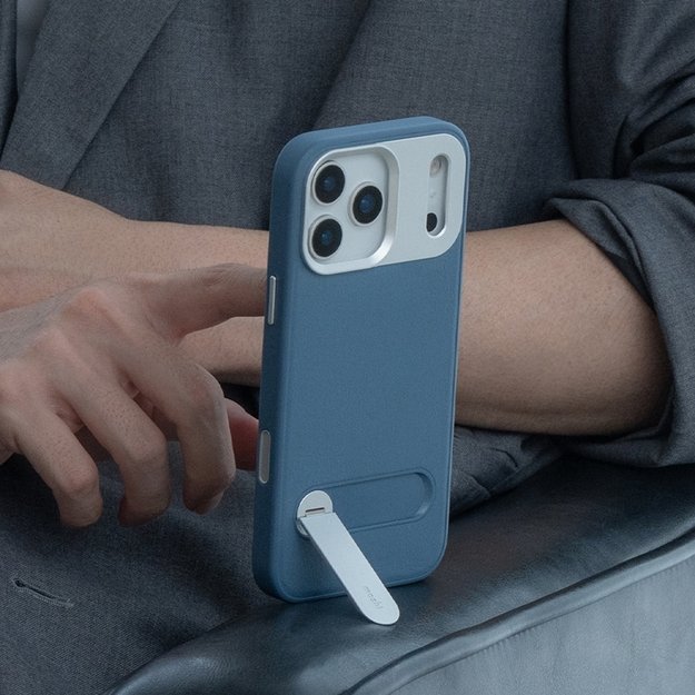 „Moshi Kameleon MagSafe“ – „iPhone 17 Pro Max“ dėklas su stovo funkcija (rudos spalvos) 5