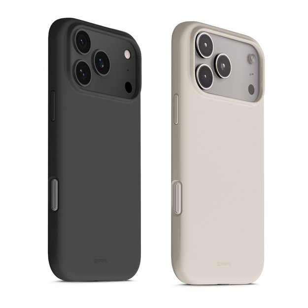 „Crong Color Cover Magnetic“ dėklas „MagSafe iPhone 17 Pro Max“ (juodas) 10
