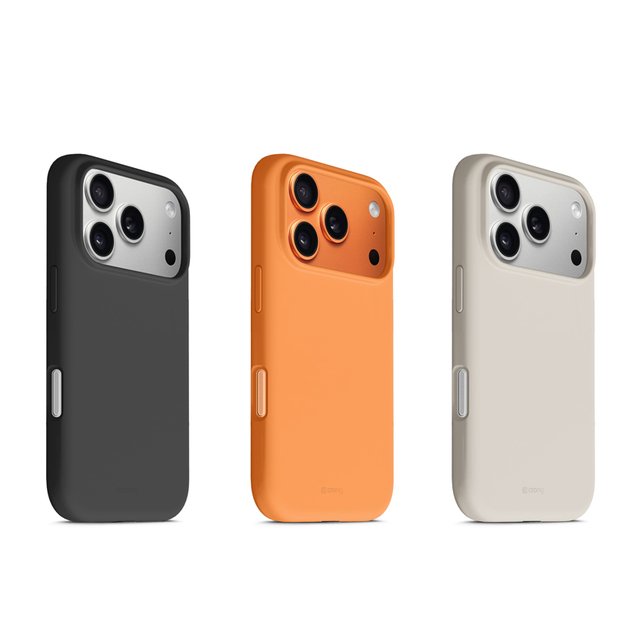 „Crong Color Cover Magnetic“ dėklas „MagSafe iPhone 17 Pro Max“ (juodas) 5