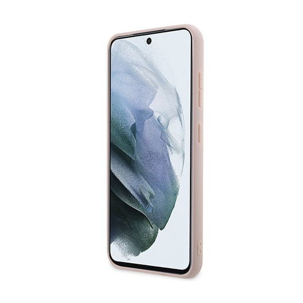 „Guess 4G“ didelis metalinis logotipas – dėklas „Samsung Galaxy A35 5G“ (rožinis) 11