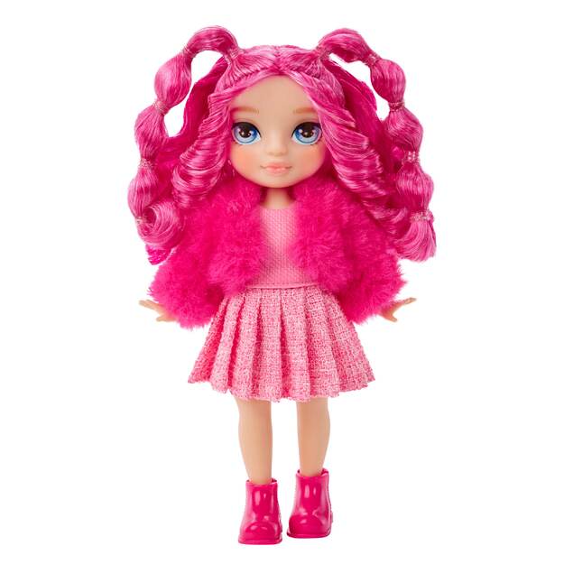 „Rainbow High Littles“ lėlės – rausvai violetinės 5