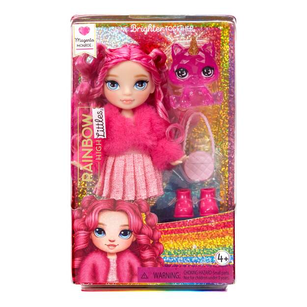 „Rainbow High Littles“ lėlės – rausvai violetinės 2