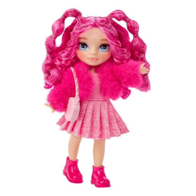 „Rainbow High Littles“ lėlės – rausvai violetinės 4