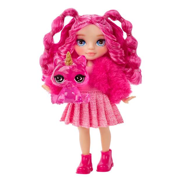 „Rainbow High Littles“ lėlės – rausvai violetinės 3