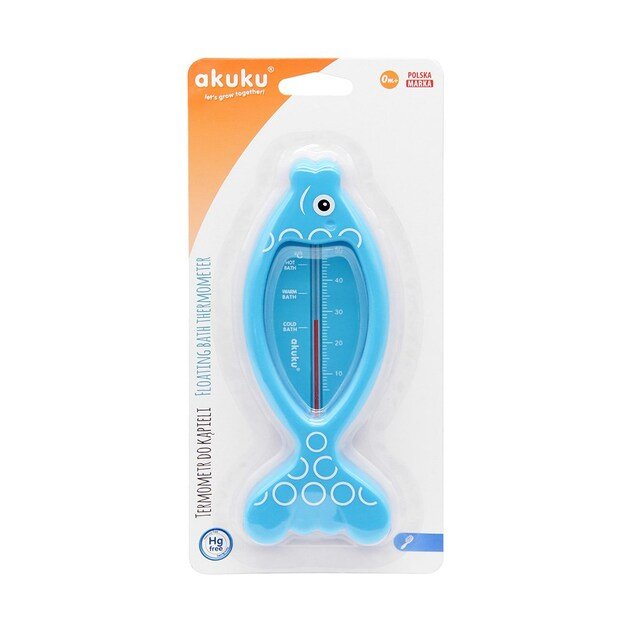 Kūdikio vonios termometras Akuku Rybka mėlynas 1