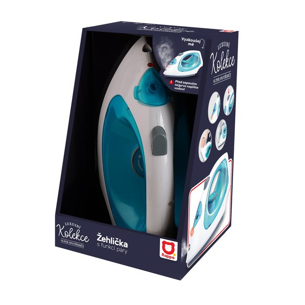 Steam iron with light and sound 2
