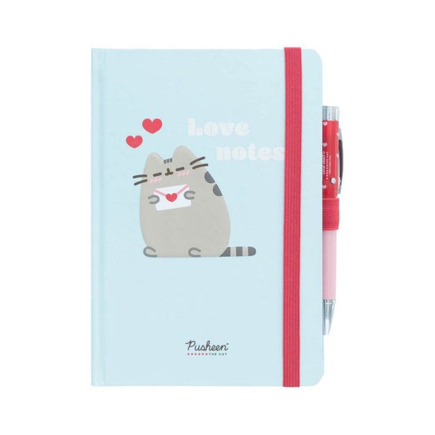 Pusheen – užrašų knygelė + degiklis iš kolekcijos Purrfect Love