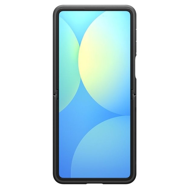 „Spigen Tough Armor Pro Mag MagSafe“ dėklas, skirtas „Samsung Galaxy Z Flip 7“ (juodas) 5