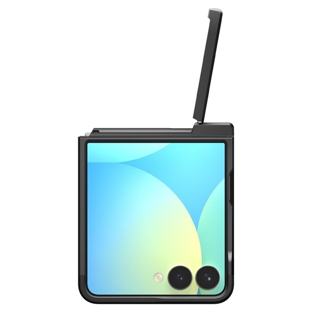 „Spigen Tough Armor Pro Mag MagSafe“ dėklas, skirtas „Samsung Galaxy Z Flip 7“ (juodas) 14