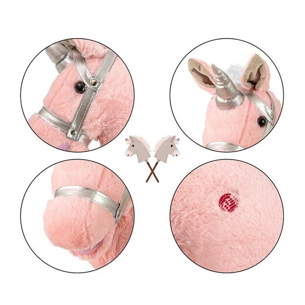 Arkliukas su garsu Milly Mally šviesiai rožinis 6