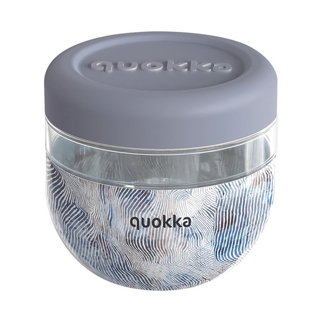 Quokka Bubble Food Jar - Plastikinė maisto talpa / priešpiečių dėžutė 770 ml (Zen) 7