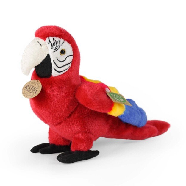 Pliušinis raudonas ara 24 cm EKOLOGIŠKAS 1