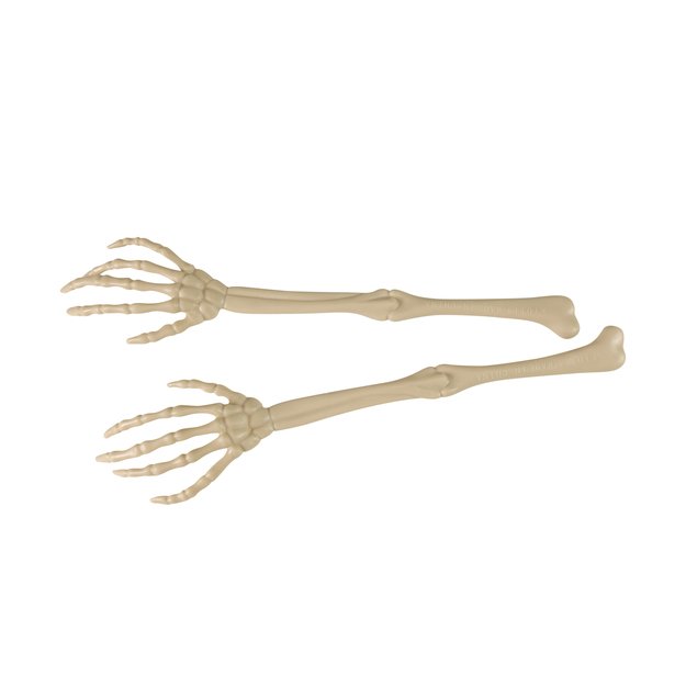 Rankų skeleto dekoracijos 2 vnt. 1
