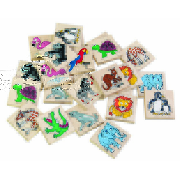 Medinis „Pexeso“ porų žaidimas zoologijos sode 1