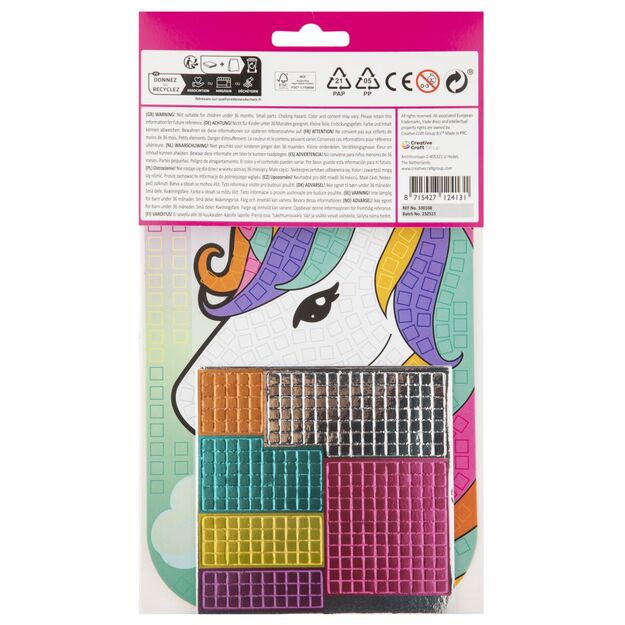 Kūrybinis mozaikų rinkinys A5 Vienaragis 2