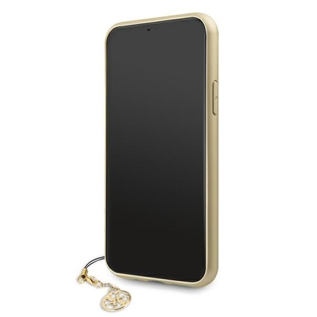 „Guess 4G Charms Collection“ – „iPhone 11“ dėklas (rudas) 4