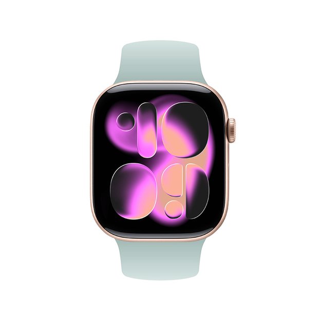 Crong skysta juostelė, skirta Apple Watch 38/40/41mm (mėtinė žalia) 19