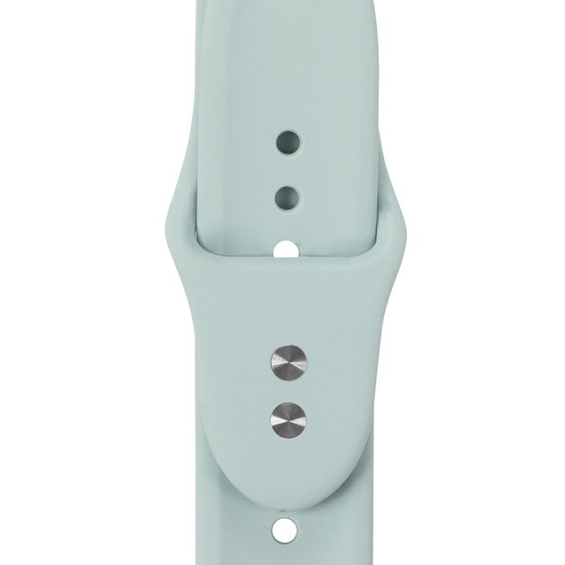 Crong skysta juostelė, skirta Apple Watch 38/40/41mm (mėtinė žalia) 20