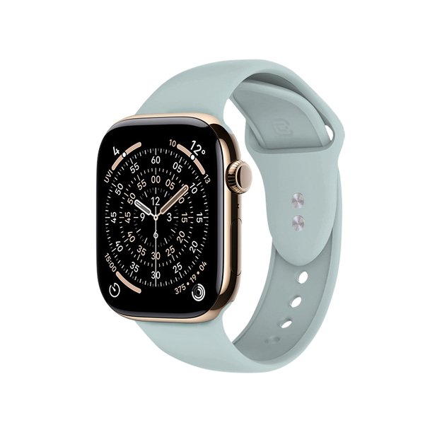 Crong skysta juostelė, skirta Apple Watch 38/40/41mm (mėtinė žalia) 24