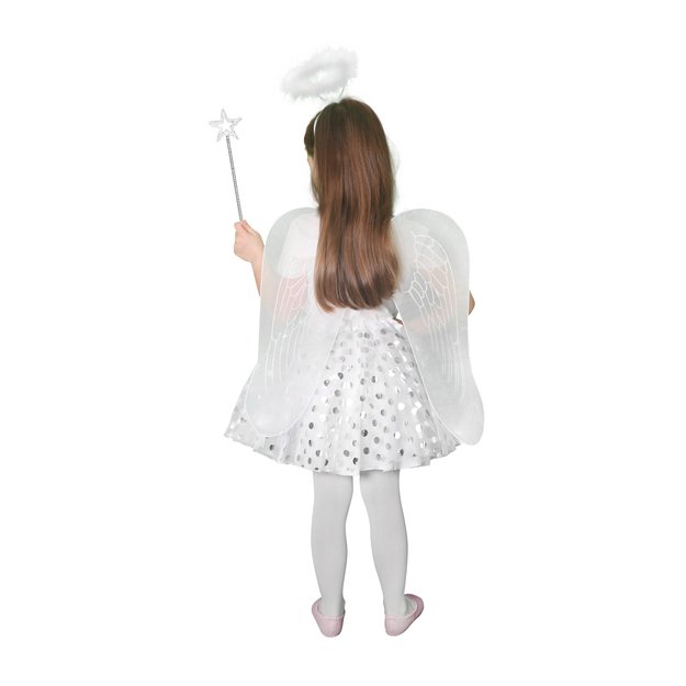 Vaikiškas angelo kostiumo sijonėlis su aksesuarais 5