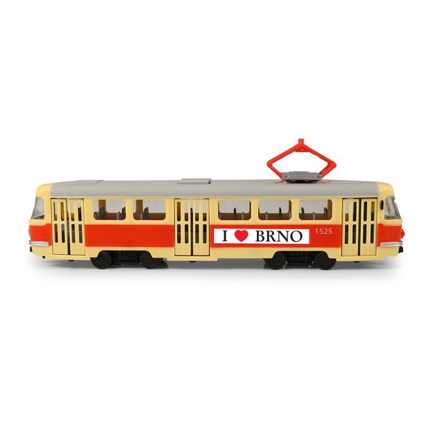 Tramvajaus pranešimai apie stoteles čekų kalba, 28 cm BRNO 5