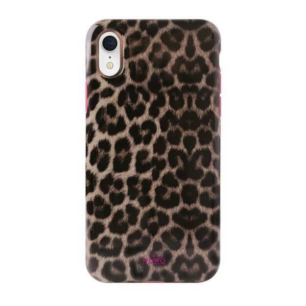 PURO Glam Leopard dangtelis – dėklas, skirtas iPhone XR (Leo 2)