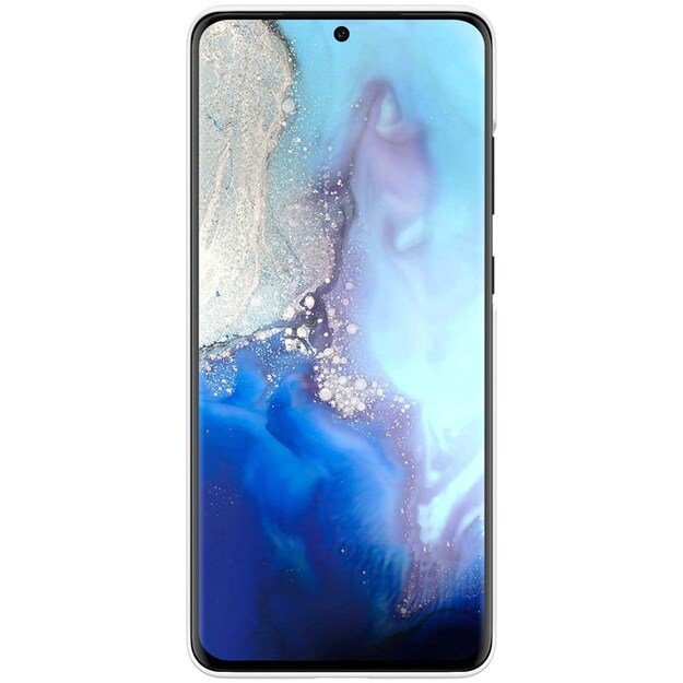 Nillkin Super Frosted Shield – dėklas, skirtas Samsung Galaxy S20 Ultra (baltas) 1