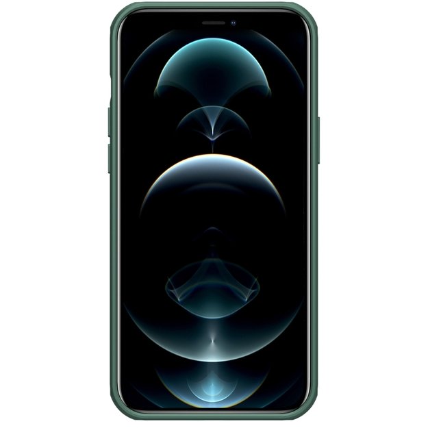 Nillkin Super Frosted Shield Pro – dėklas, skirtas Apple iPhone 13 Pro Max (giliai žalia) 2