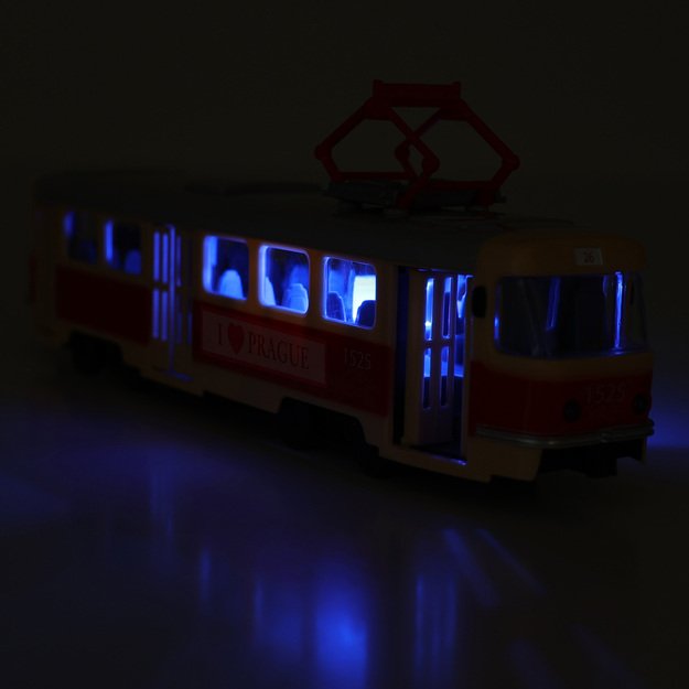 Czech tram reporting stops 28 cm PRAGUE