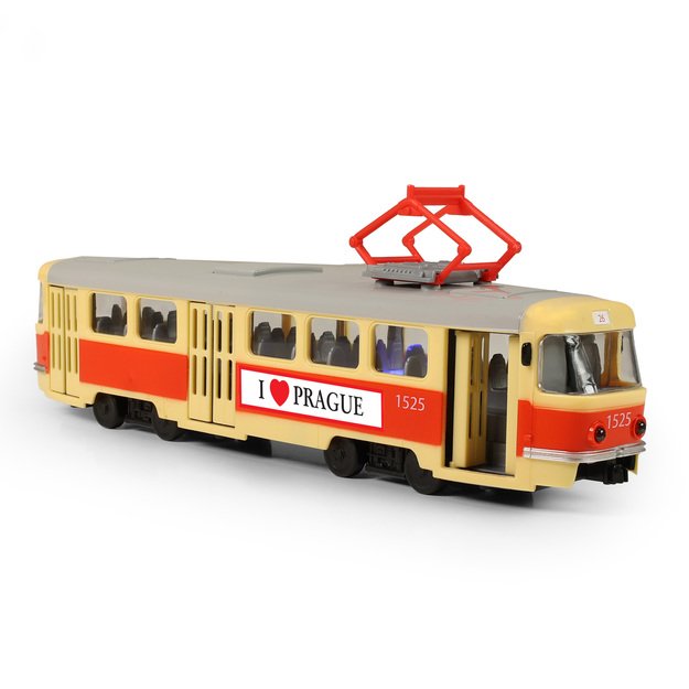 Czech tram reporting stops 28 cm PRAGUE