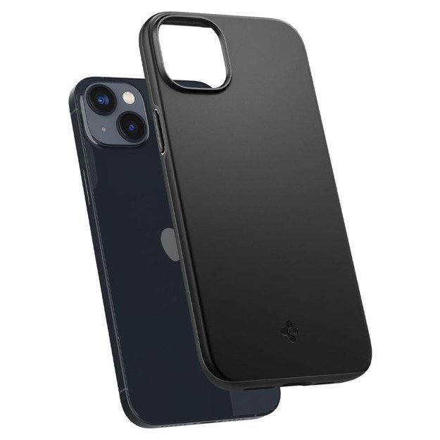 Spigen Thin Fit – dėklas, skirtas iPhone 14 Plus (juodas)