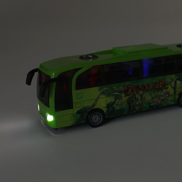Bus with sound and light 23 cm