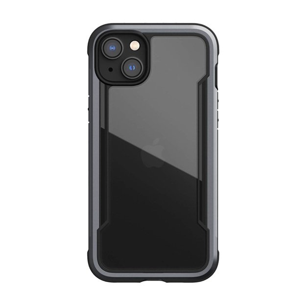 „X-Doria Raptic Shield“ – aliuminio dėklas, skirtas „iPhone 14 Plus“ (patikrintas kritimo metu 3 m) (juodas) 32