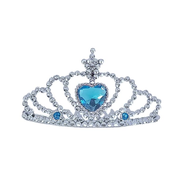 Princess set with necklace blue