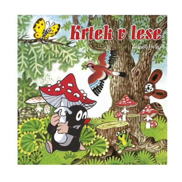 Mole in the forest coloring pages