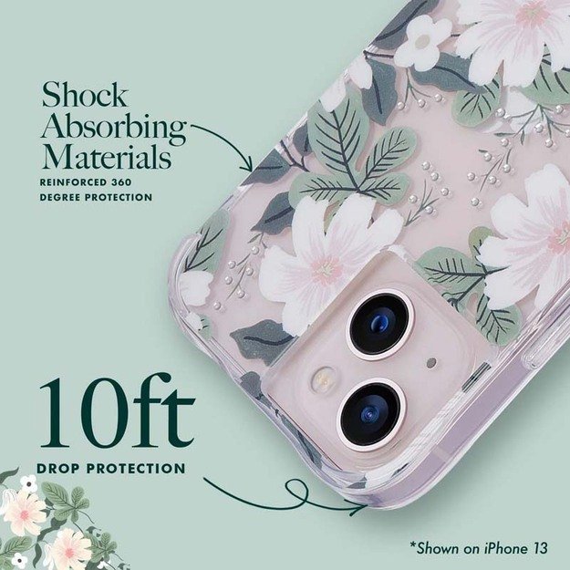 Skaidrus šautuvas – dėklas, skirtas iPhone 14 Plus (gluosnis) 23