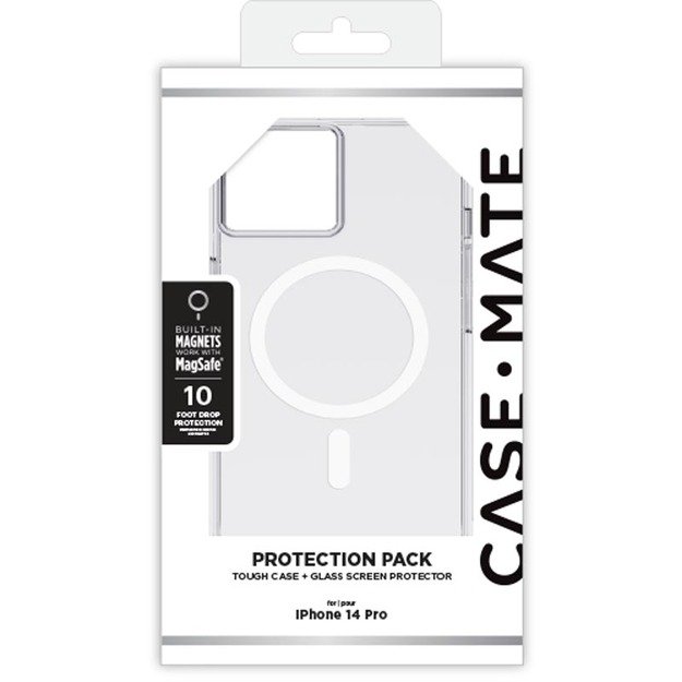 Case-Mate Tough Clear MagSafe – dėklas, skirtas iPhone 14 Pro (skaidrus) 5