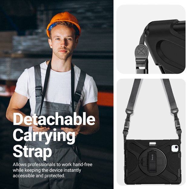 Crong Defender Plus - Rugged Case Samsung Galaxy Tab Active5 Pro 10.1  (black) 5