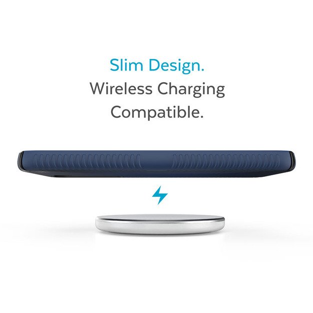 Speck Presidio2 Grip – neslystantis dėklas, skirtas Samsung Galaxy S23+ (pakrančių mėlyna/juoda) 21