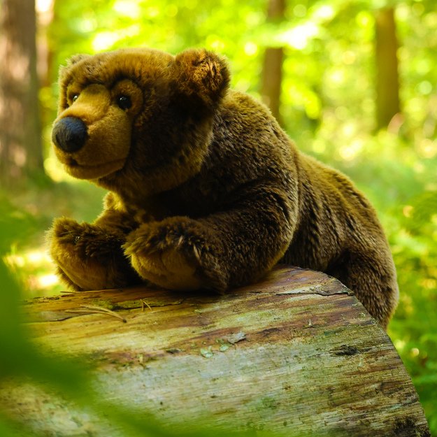 Plush bear 42 cm ECO-FRIENDLY
