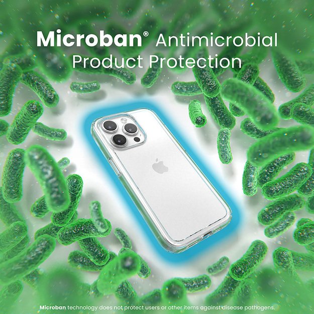 Speck Gemshell – dėklas, skirtas iPhone 15 Pro (skaidrus) 7