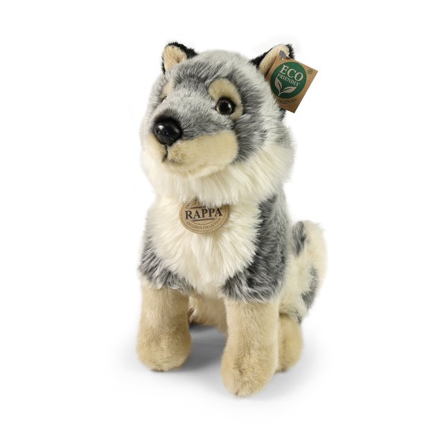 Plush wolf 28 cm ECO-FRIENDLY