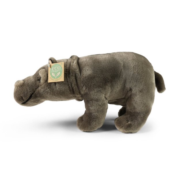 Plush hippo 30 cm ECO-FRIENDLY