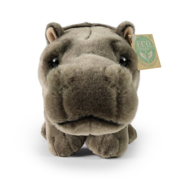 Plush hippo 30 cm ECO-FRIENDLY