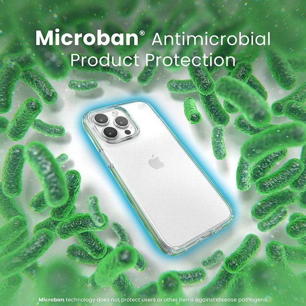 Speck Presidio Perfect-Clear – dėklas, skirtas iPhone 15 Pro Max (skaidrus) 33