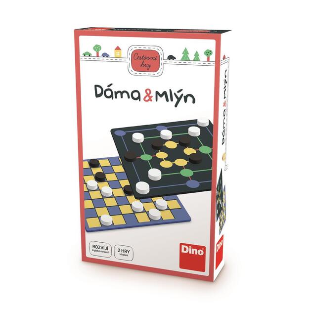 Travel Game of Checkers and Mill