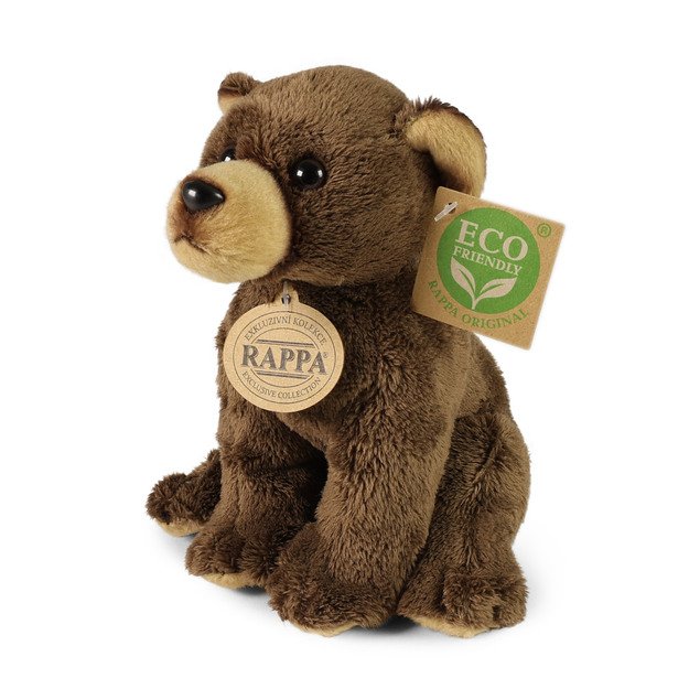 Plush brown bear 15 cm ECO-FRIENDLY