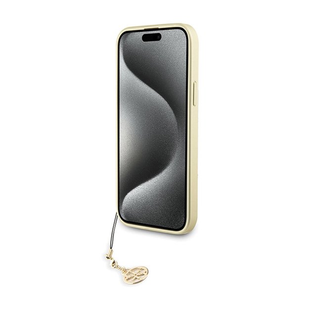 Guess 4G Charms Collection - Case for iPhone 15 Pro Max (grey) 5