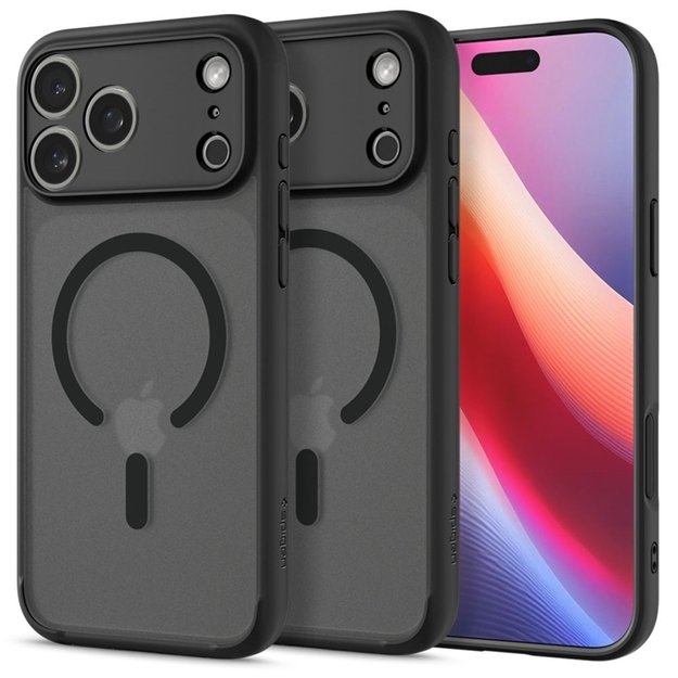 Spigen Ultra Hybrid Mag MagSafe - Case for iPhone 17 Pro Max (Frost Black) 1